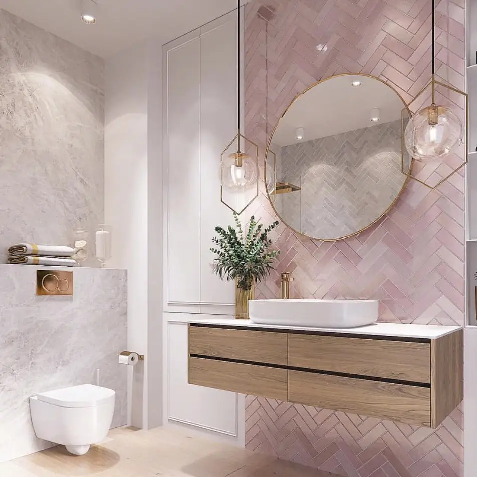 Bathroom sink and vanity